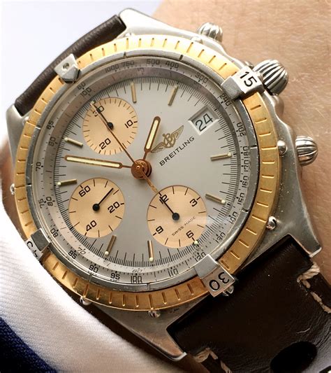 breitling gold bezel.